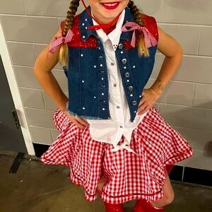 Weissman "Cowgirl Rockin" MC Medium Child Costume